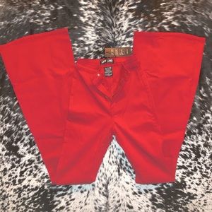 Jojo high-rise flare pants